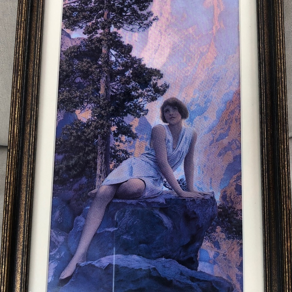 Maxfield Parrish Vintage Art Deco Print